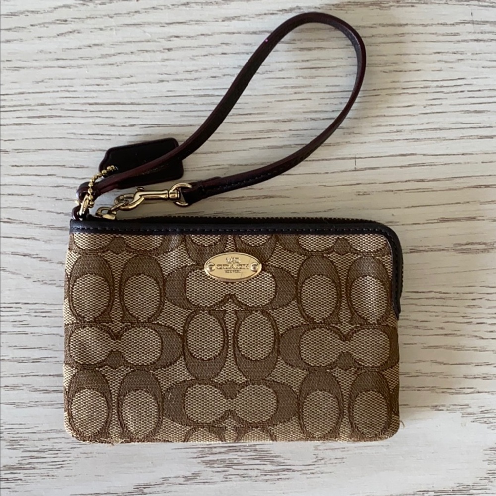 Coach wristlet super cute gift